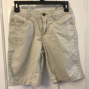 Teen khaki shorts for girls